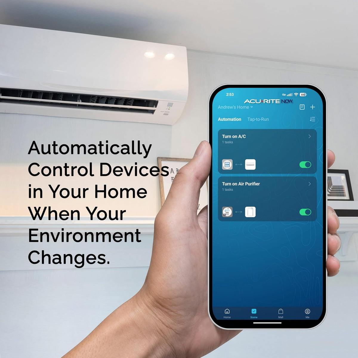 (17017M) Smart Wi-Fi Indoor Comfort Meter for Temperature/Humidity