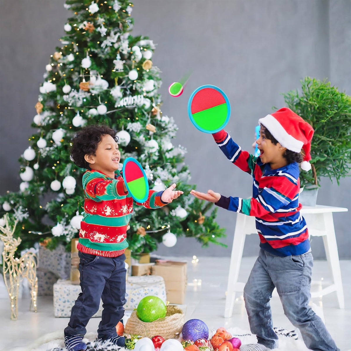Toss and Catch Ball Game Outdoor Toys for Kids Yard Games Beach Toys outside Games for 3 4 5 6 7 8 9 10 Year Old Boys Girls (Upgraded)