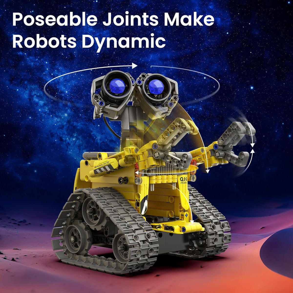 STEM Robot Building Kit with Remote Control Gifts for Boys 8-13