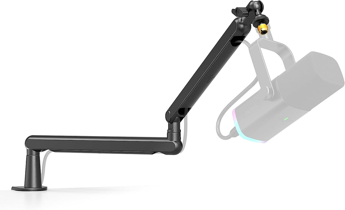 BM88 Low Profile Microphone Boom Arm Stand for Gaming Streaming