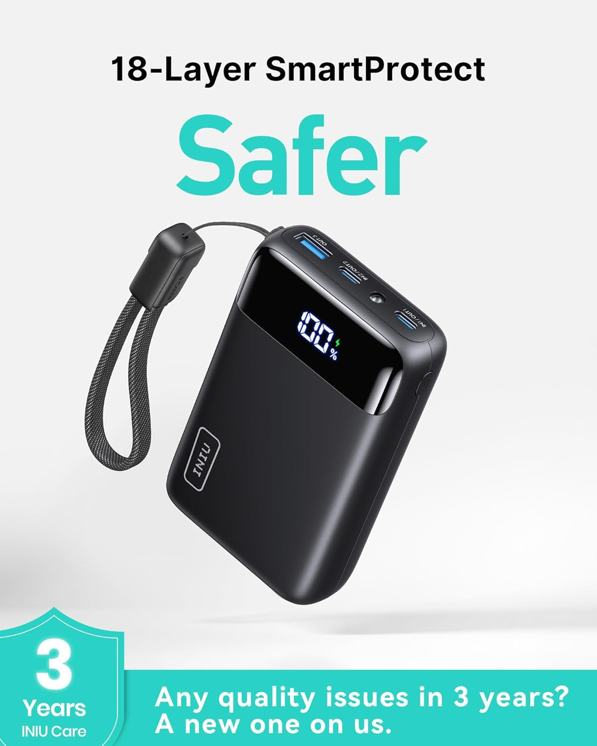 Portable Charger, Smallest 20000Mah 22.5W Fast Charging Power Bank