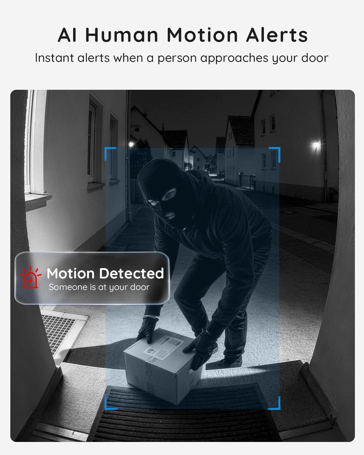 Video Doorbell Camera Wireless – No Subscription Required, 2K HD