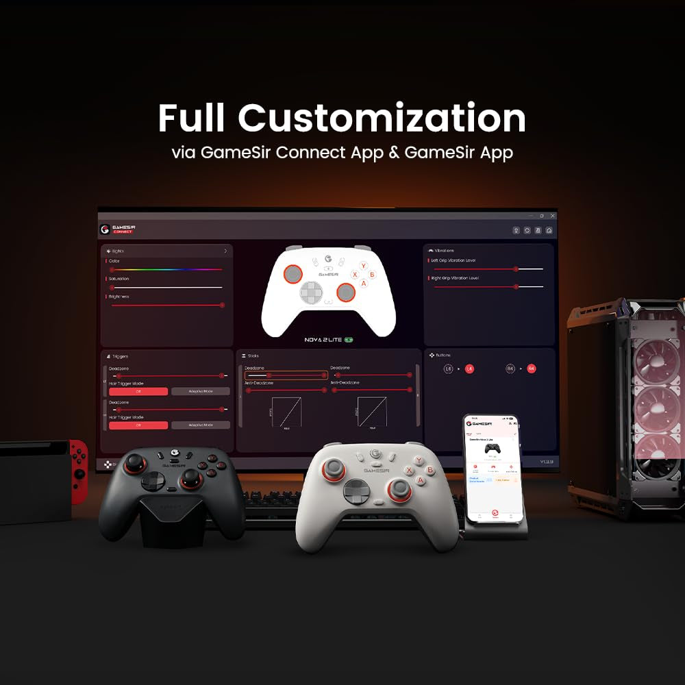 Nova Lite 2 Wireless PC Controller Hall Effect Sticks