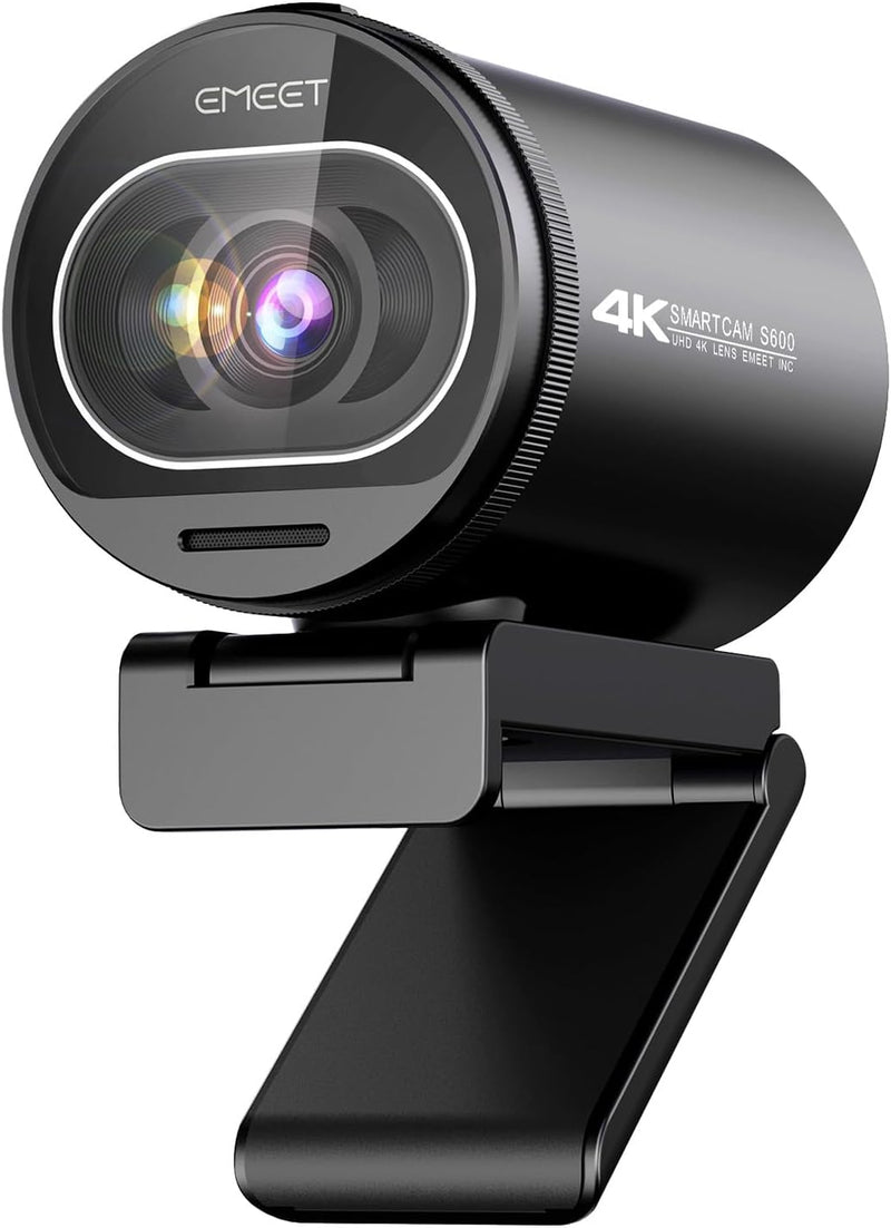 S600 4K Webcam for Streaming, Sony 1/2.55'' Sensor, PDAF Autofocus