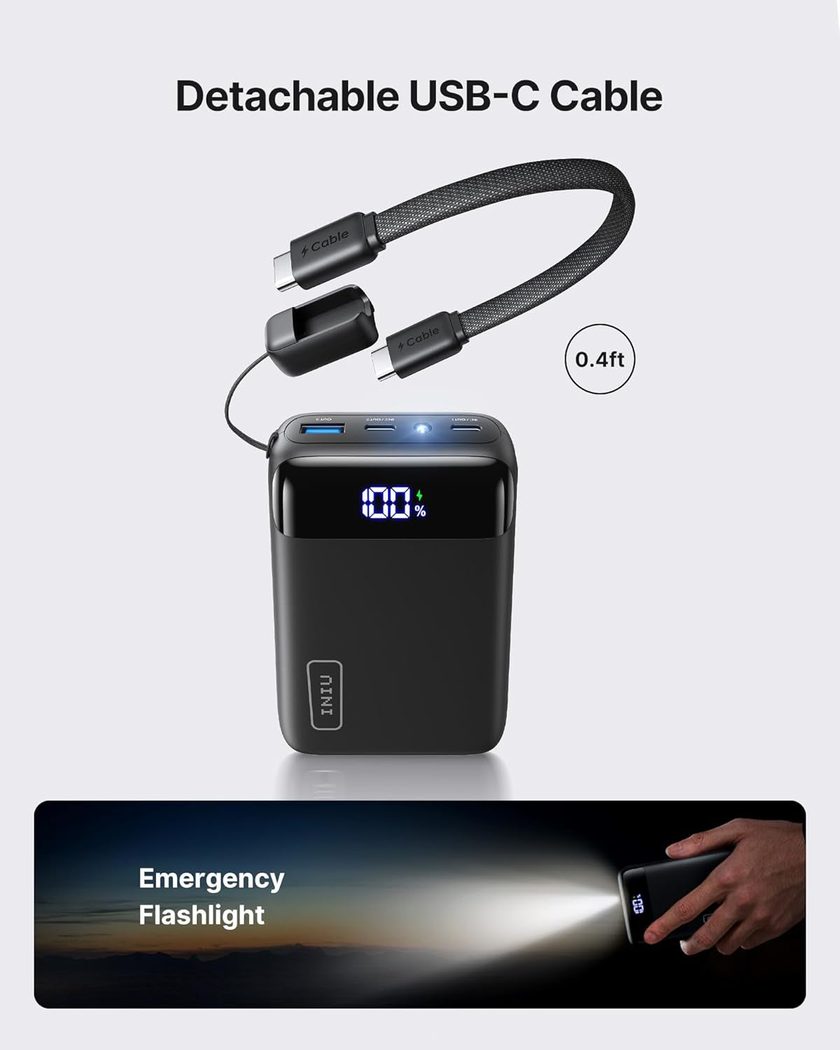 Portable Charger, Smallest 20000Mah 22.5W Fast Charging Power Bank
