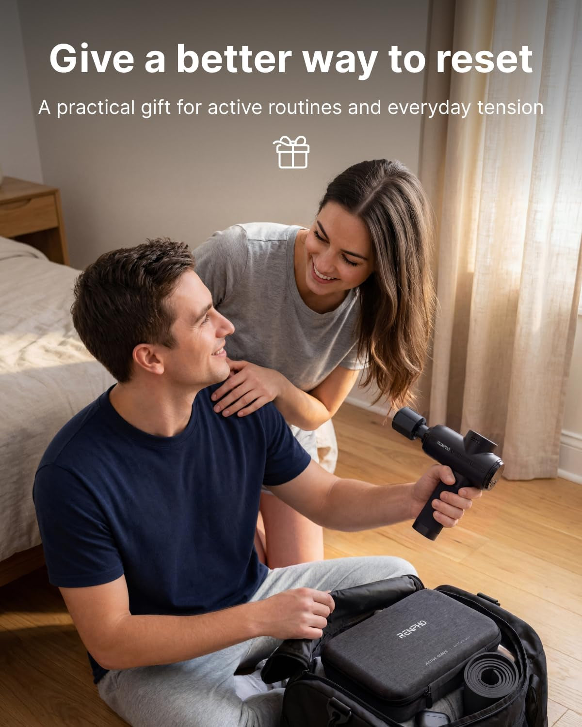 Active Thermacool 2 Massage Gun with Intuitive Heat and Cold Control