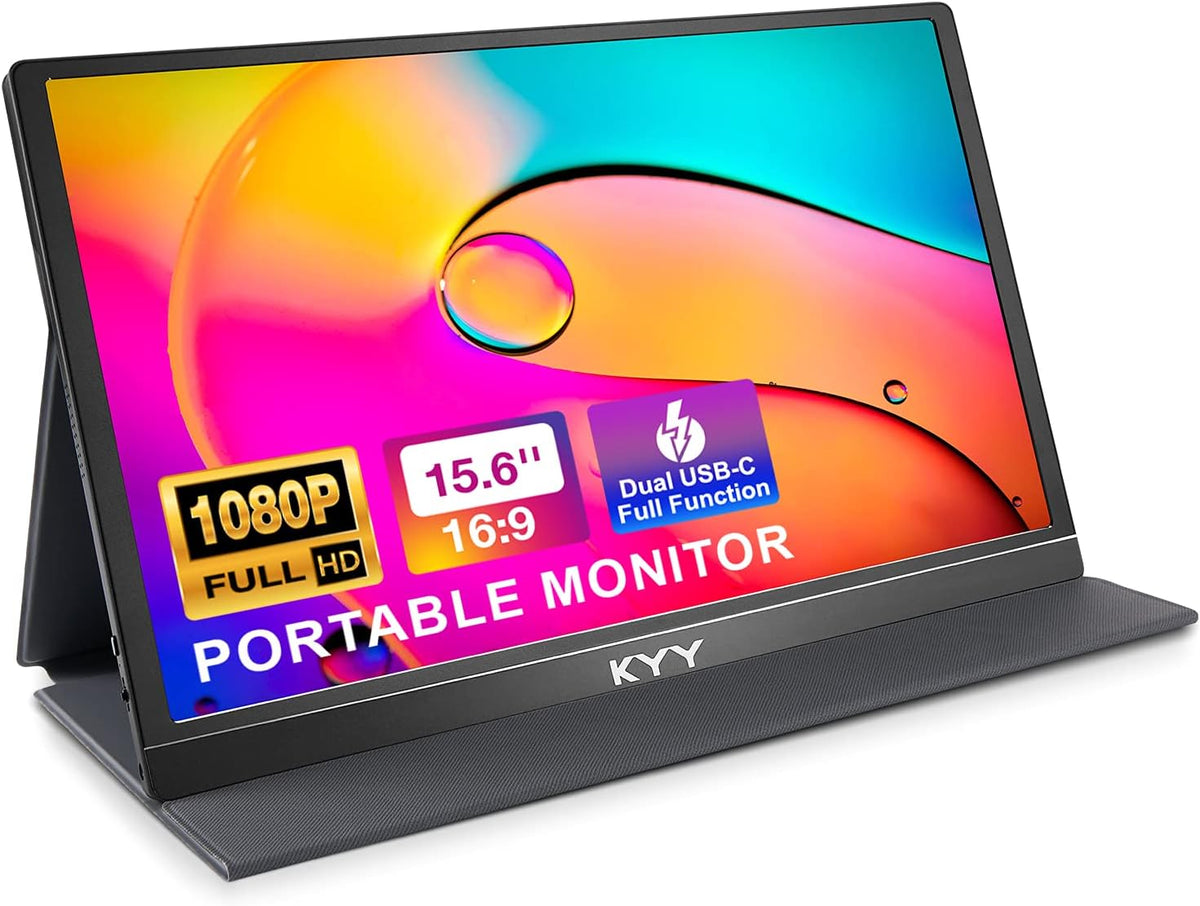 ViewGo 15.6in 1080p Portable USB-C Monitor