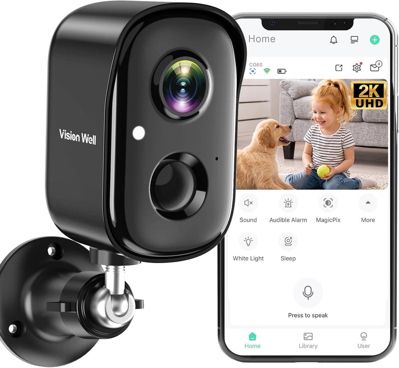 SentryPod 2K Wireless Security Cameras