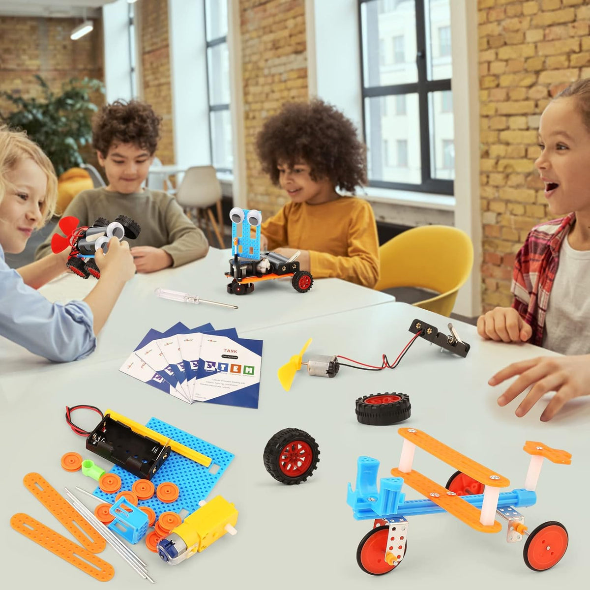 STEM Kits for Kids Crafts 6-8 8-12, Boys Gifts Toys for 6 7 8 Year Old Boy