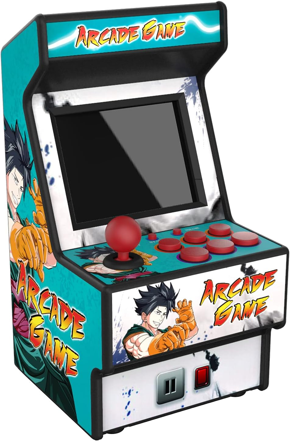 Mini Arcade Machine, Built in 156 Classic Retro Games, 2.8 Inch Screen