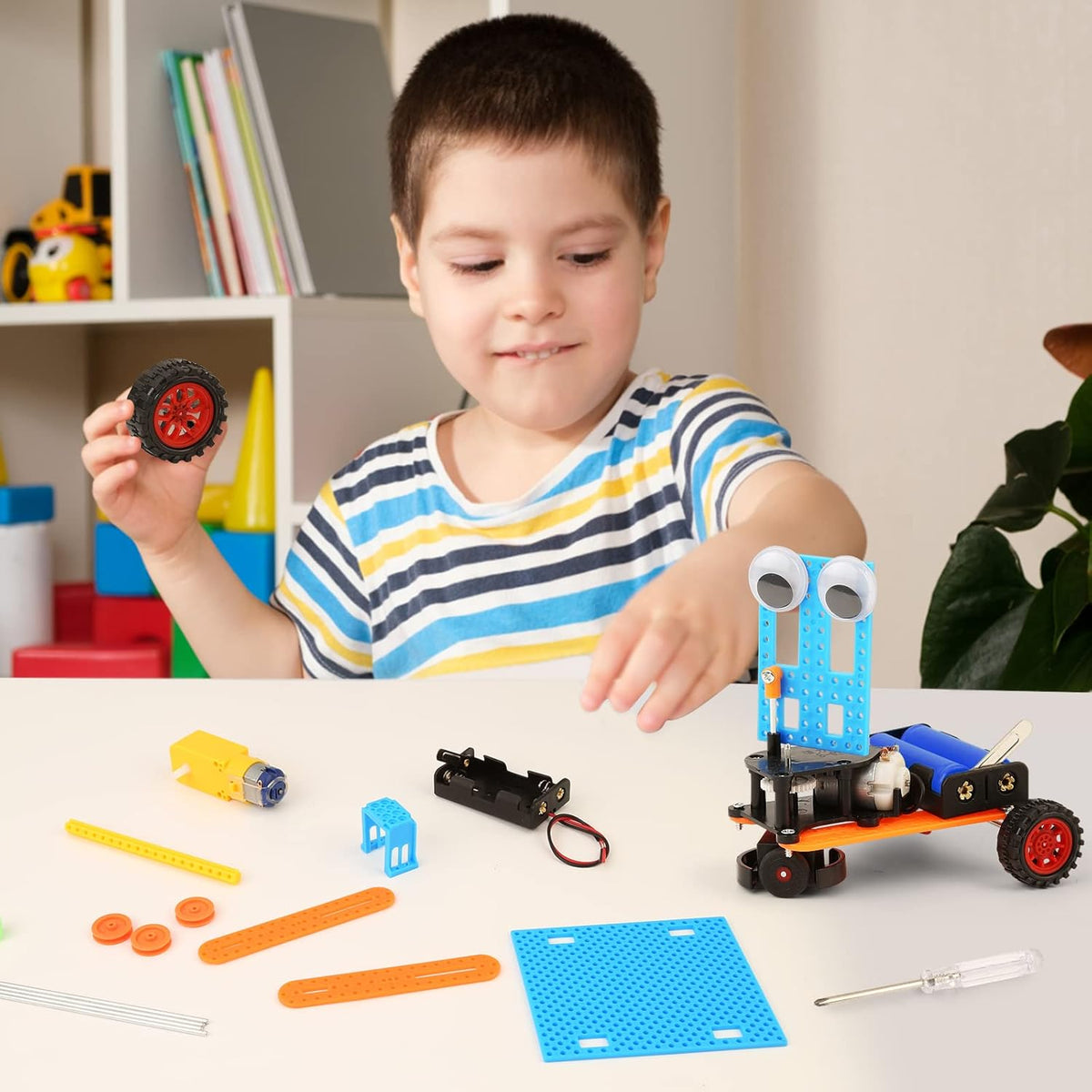 STEM Kits for Kids Crafts 6-8 8-12, Boys Gifts Toys for 6 7 8 Year Old Boy